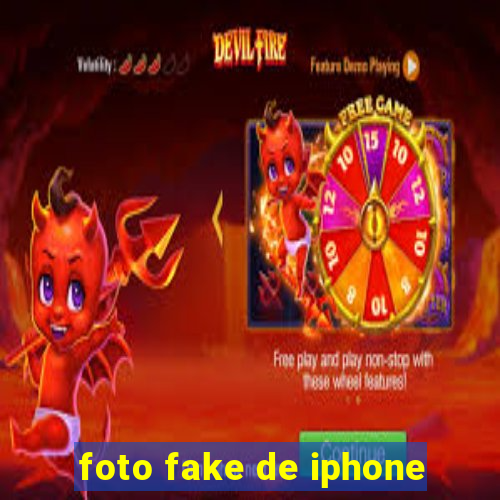 foto fake de iphone